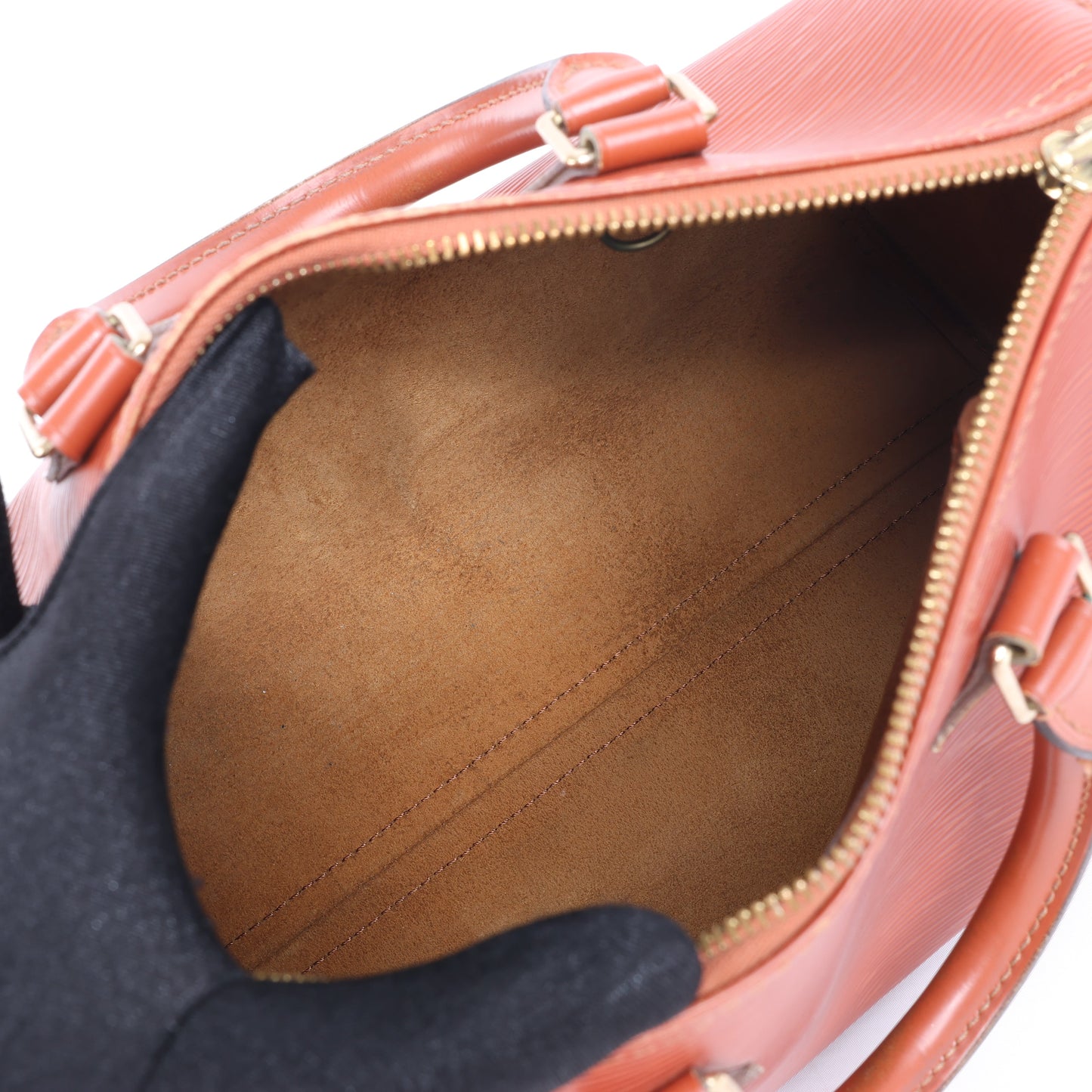 Louis Vuitton Epi Leather Speedy 25 Handbag in Brown M43013