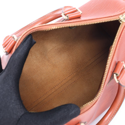 Louis Vuitton Epi Leather Speedy 25 Handbag in Brown M43013