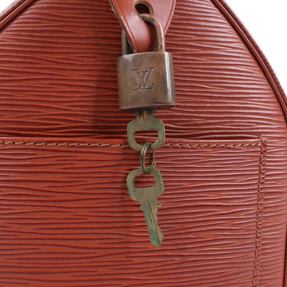 Louis Vuitton Epi Leather Speedy 25 Handbag in Brown M43013
