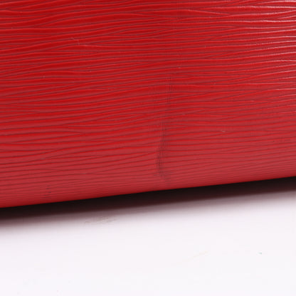 Sac à main Louis Vuitton Speedy 30 en cuir épi rouge M43007
