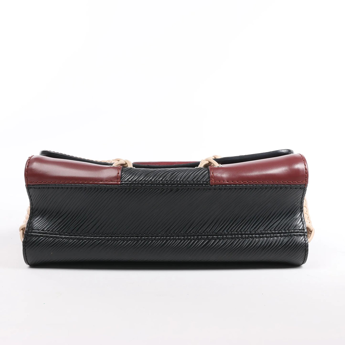 Louis Vuitton Epi Leather Twist MM Shoulder Bag in Black M42449