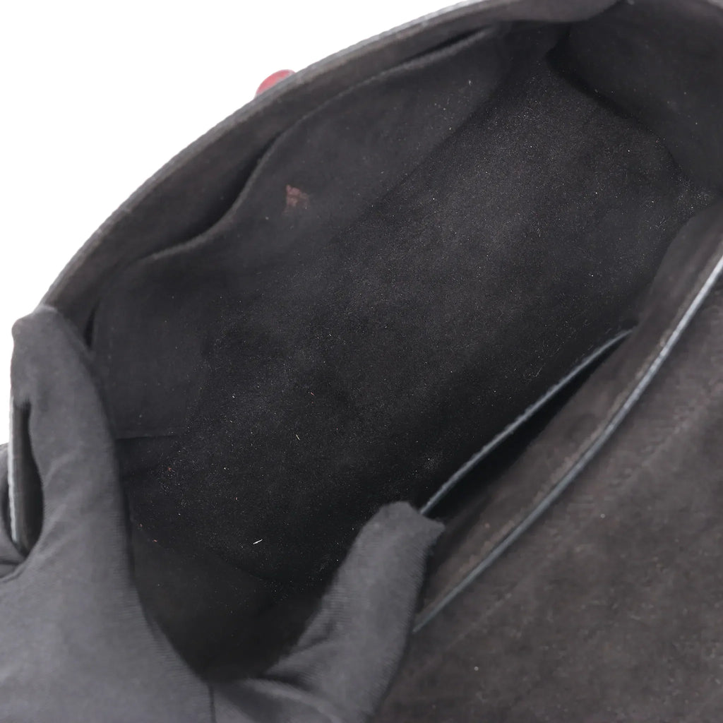 Louis Vuitton Epi Leather Twist MM Shoulder Bag in Black M42449