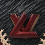 Louis Vuitton Epi Leather Twist MM Shoulder Bag in Black M42449