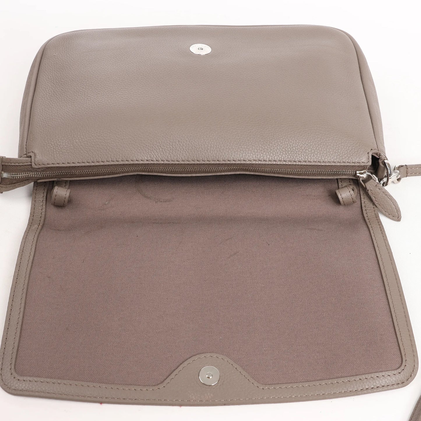 Louis Vuitton Essentiel Taurillon Clemence Crossbody Bag in Gray M94446