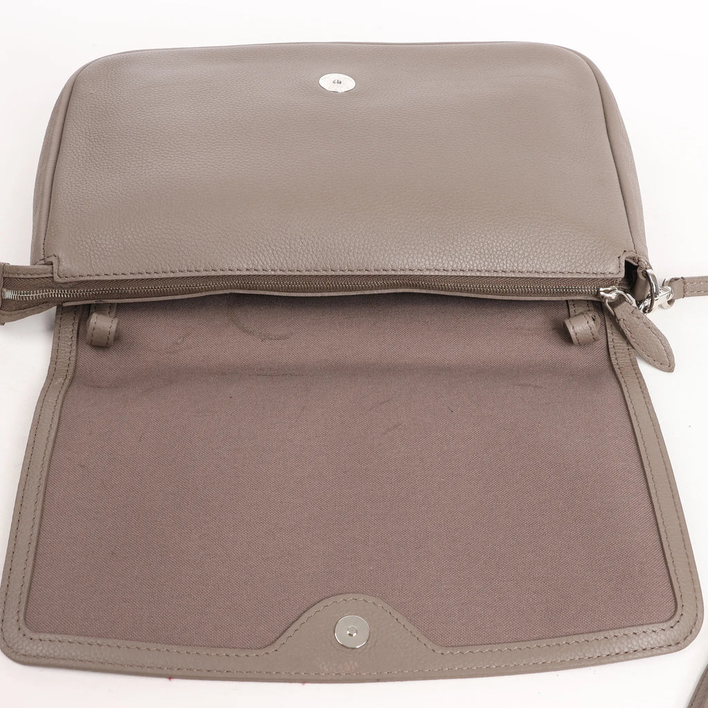 Louis Vuitton Essentiel Taurillon Clemence Crossbody Bag in Gray M94446