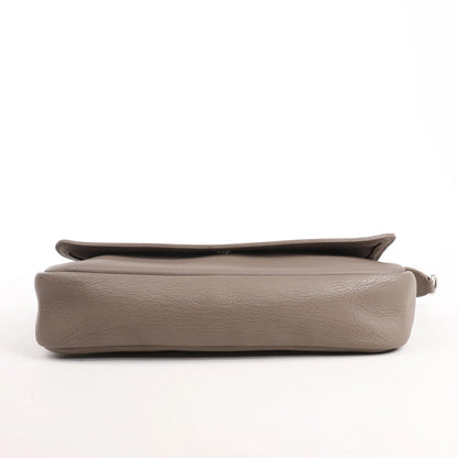 Louis Vuitton Essentiel Taurillon Clemence Crossbody Bag in Gray M94446