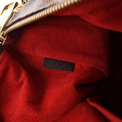 Louis Vuitton Evora MM Damier Ebene 2Way Shoulder Bag in Brown