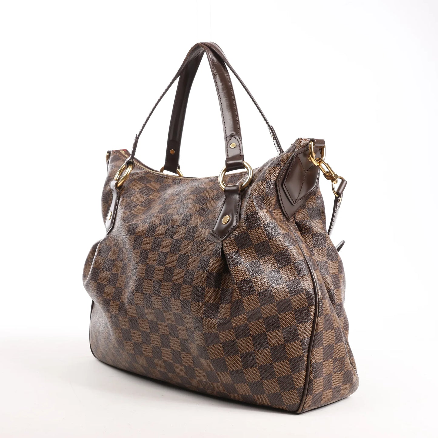 Louis Vuitton Evora MM Damier Ebene 2Way Shoulder Bag in Brown