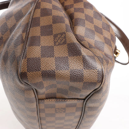 Louis Vuitton Evora MM Damier Ebene 2Way Shoulder Bag in Brown