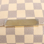 Louis Vuitton Favorite MM Damier Azur Shoulder Bag in Beige N41275