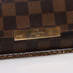 Louis Vuitton Favorite PM Damier Ebene Crossbody Bag in Brown N41276