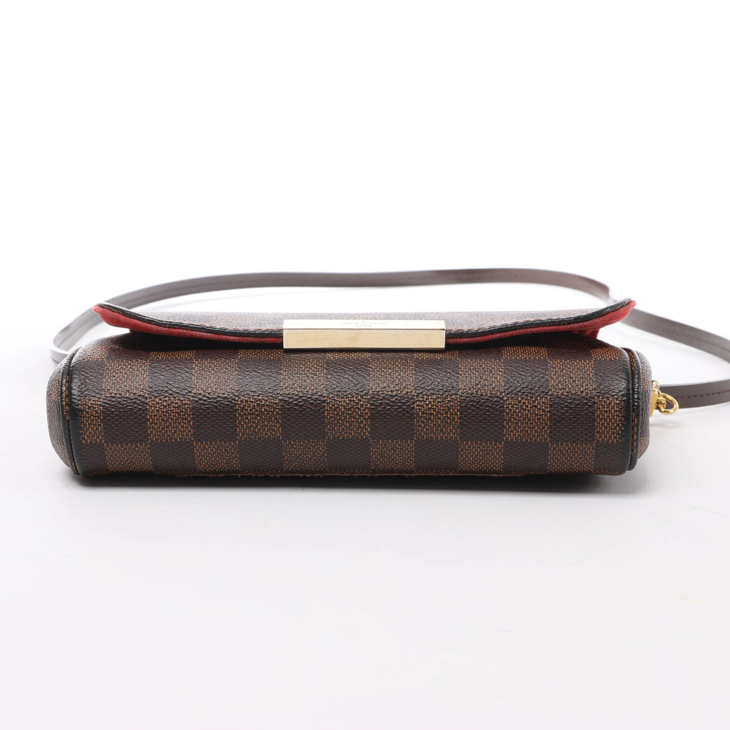 Louis Vuitton Favorite PM Damier Ebene Crossbody Bag in Brown N41276