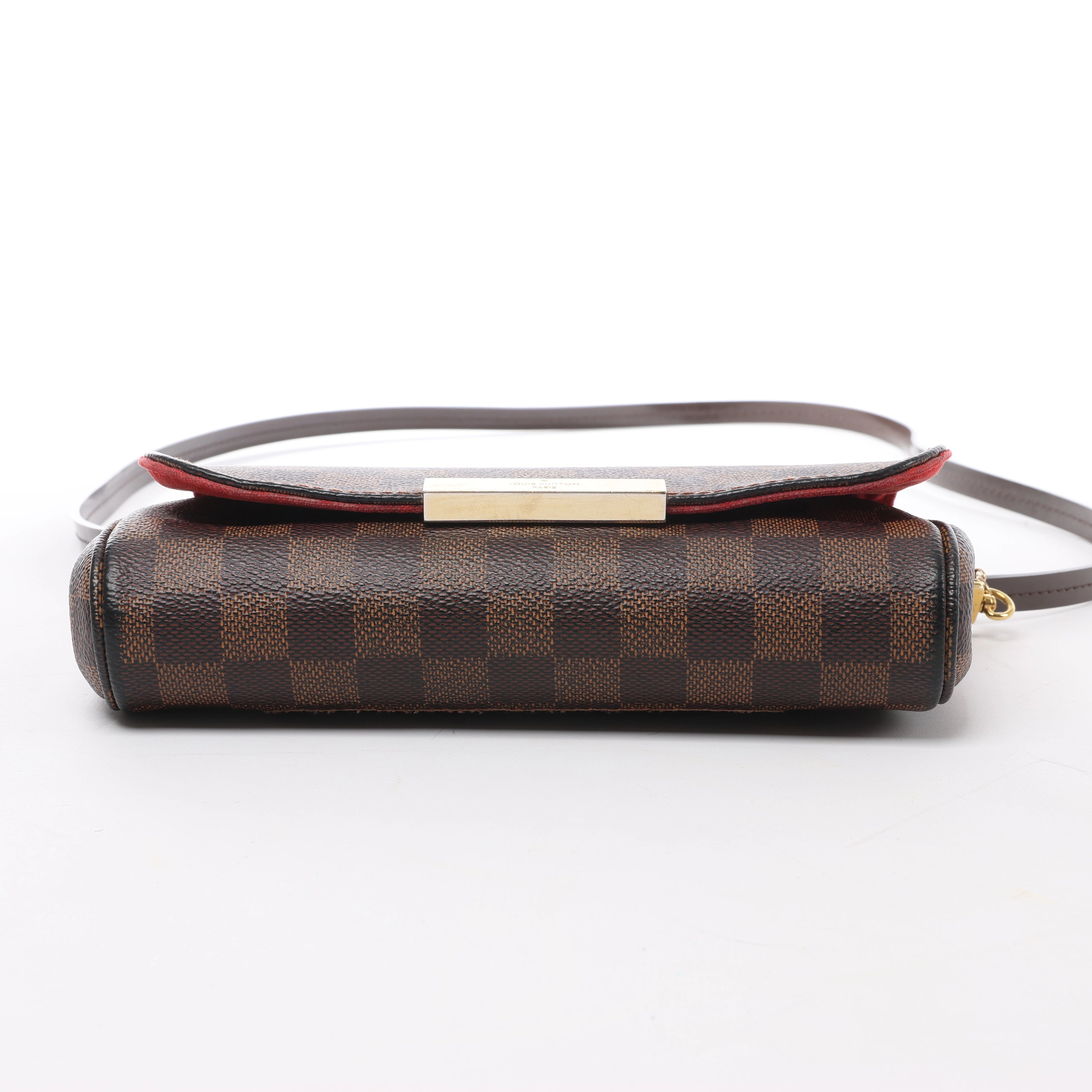 Louis Vuitton Favorite PM Damier Ebene Crossbody Bag in Brown N41276