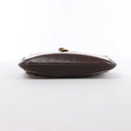 Louis Vuitton Fermoir Monogram Charm Vinyl x Leather Shoulder Bag in Brown M95155
