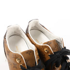 Louis Vuitton Frontrow line 17 years Monogram PVC & Leather Sneakers in Brown MS0147, Size 39 EU