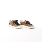 Louis Vuitton Frontrow line 17 years Monogram PVC & Leather Sneakers in Brown MS0147, Size 39 EU
