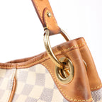 Louis Vuitton Galliera PM Damier Azur Shoulder Bag in Beige N55215