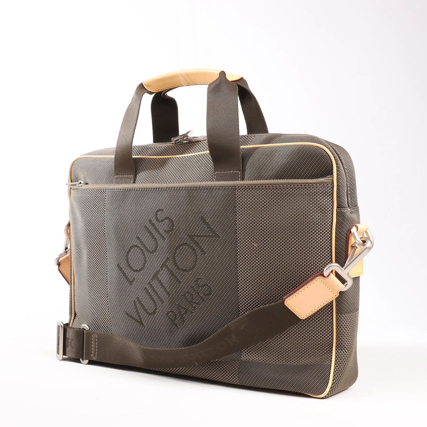 Louis Vuitton Associe GM Damier Geant 2Way Handbag in Khaki N58035