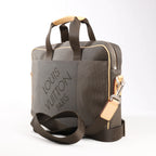 Louis Vuitton Associe GM Damier Geant 2Way Handbag in Khaki N58035