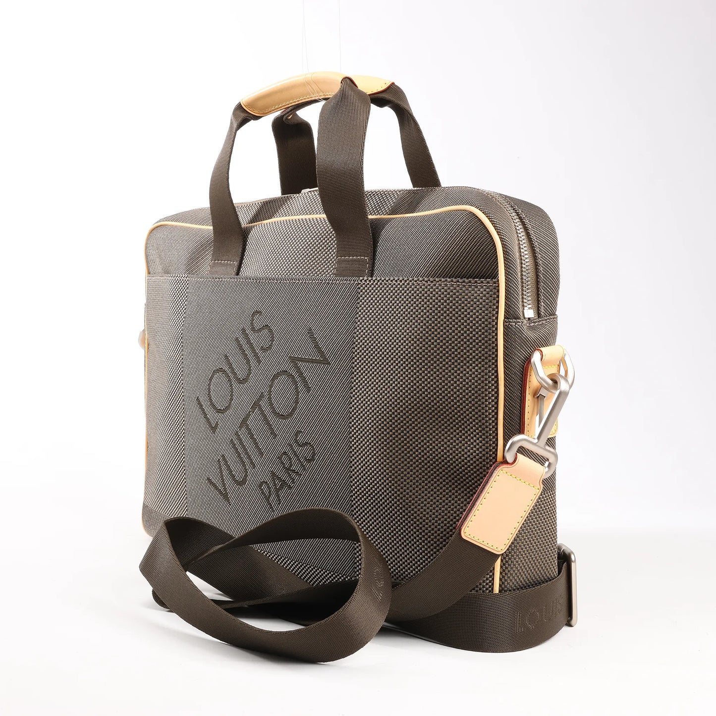 Louis Vuitton Associe GM Damier Geant 2Way Handbag in Khaki N58035