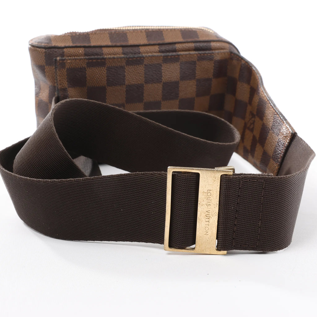 Louis Vuitton Geronimos Damier Ebene Crossbody Bag in Brown N51994
