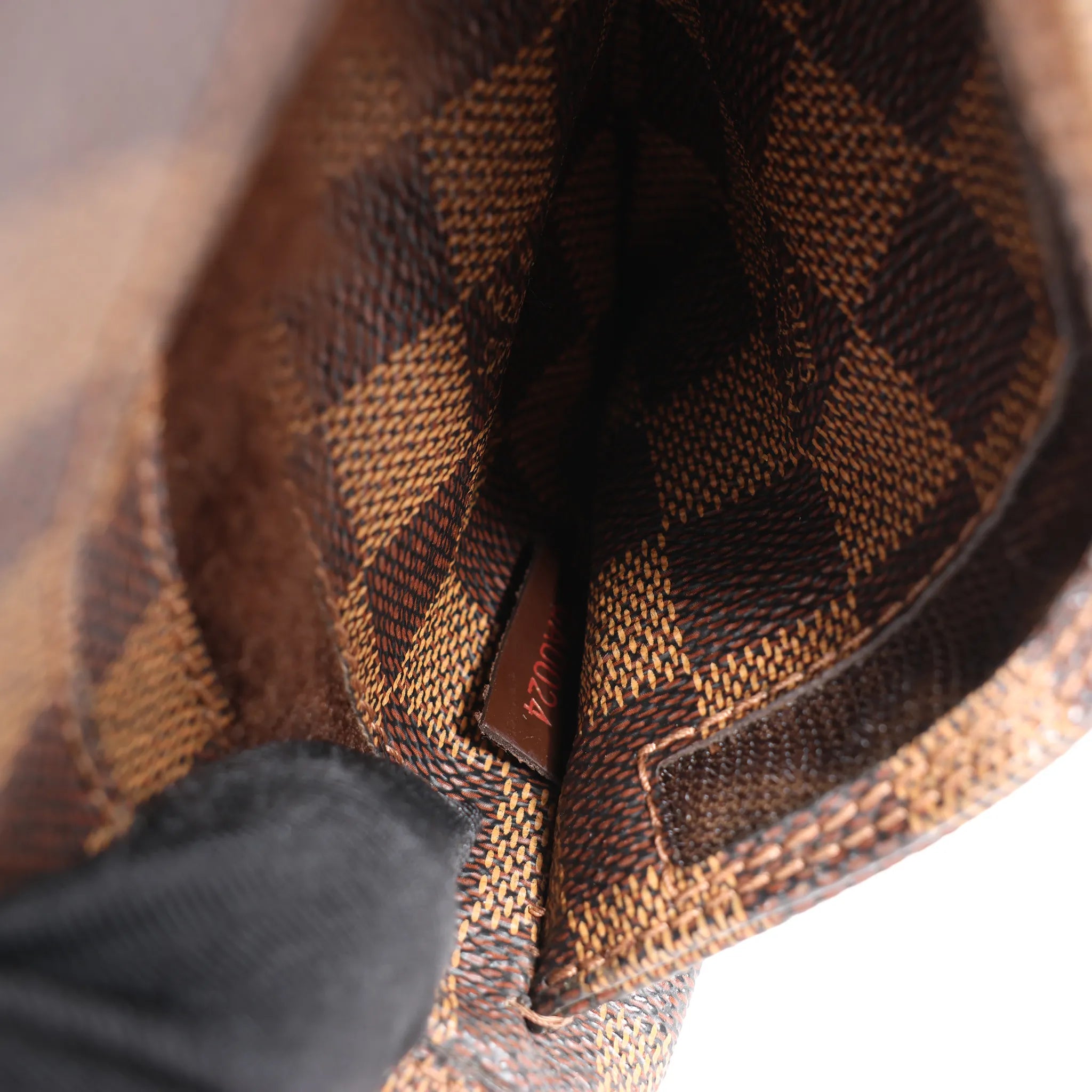 Louis Vuitton Geronimos Damier Ebene Crossbody Bag in Brown N51994