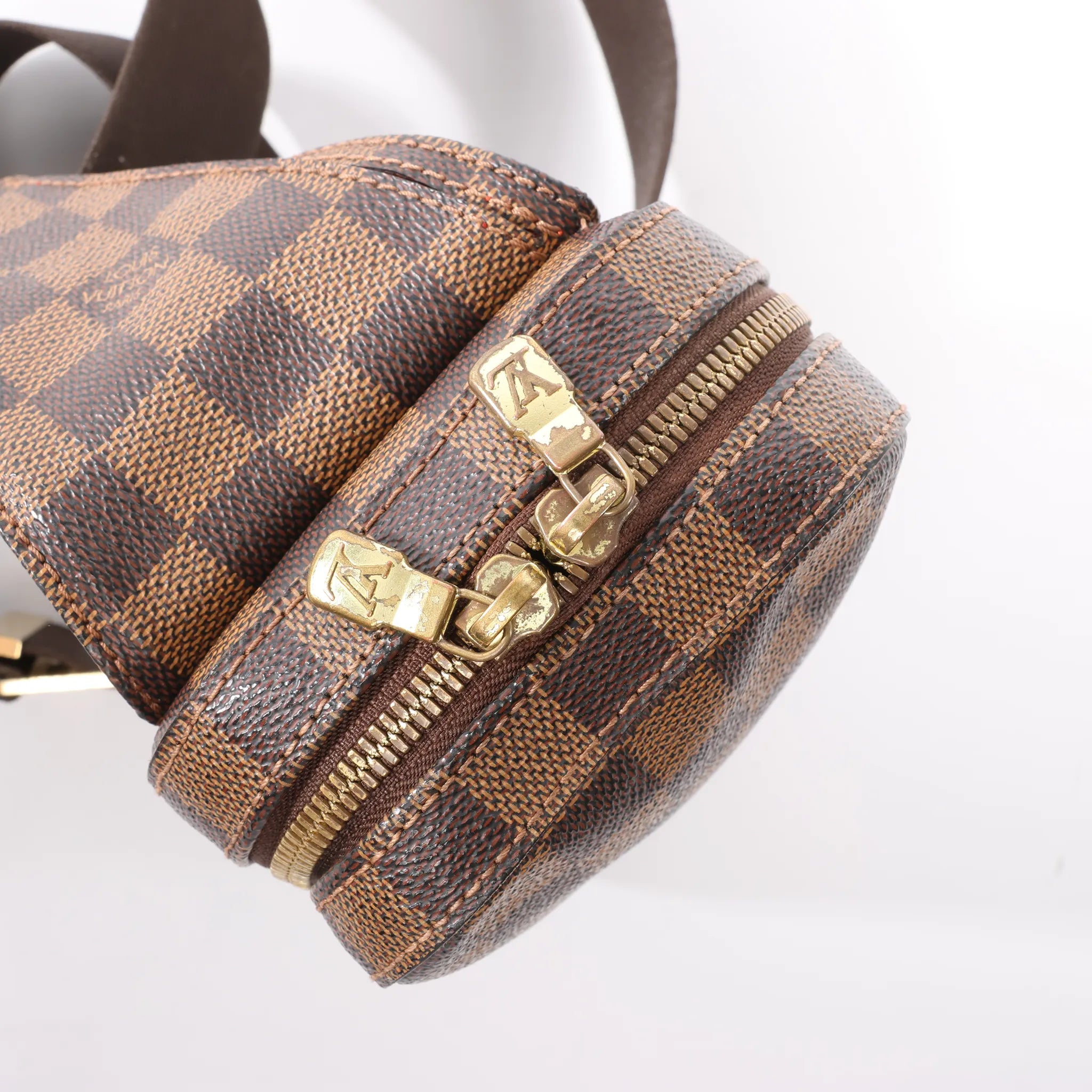 Louis Vuitton Geronimos Damier Ebene Crossbody Bag in Brown N51994