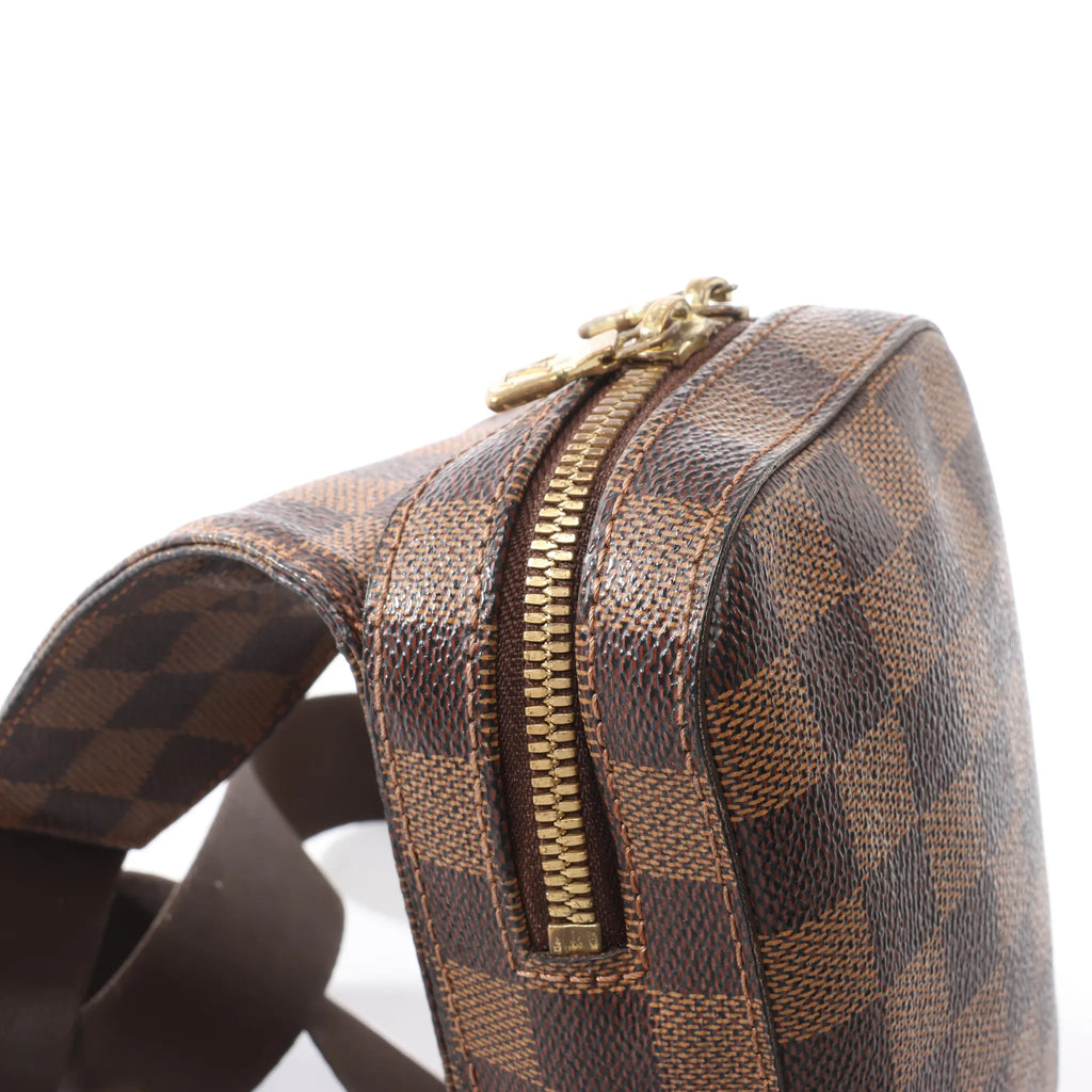 Louis Vuitton Geronimos Damier Ebene Crossbody Bag in Brown N51994