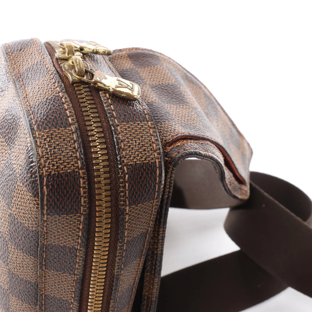 Louis Vuitton Geronimos Damier Ebene Crossbody Bag in Brown N51994