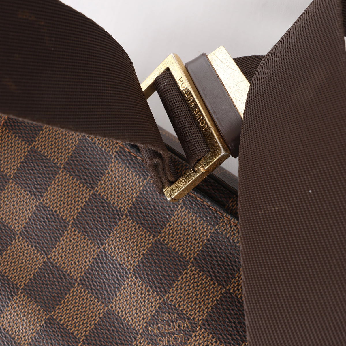 Louis Vuitton Geronimos Damier Ebene Crossbody Bag in Brown N51994