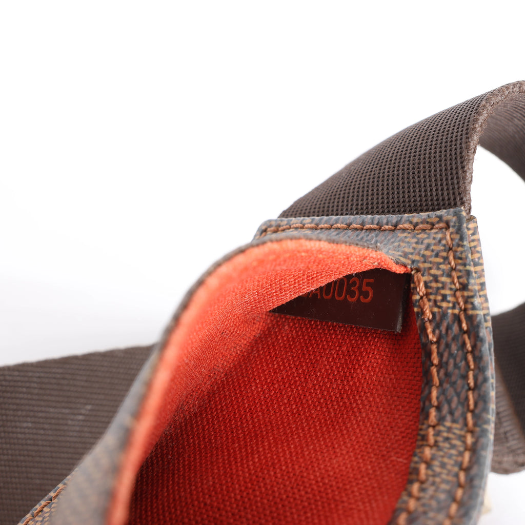 Louis Vuitton Geronimos Damier Ebene Crossbody Bag in Brown N51994