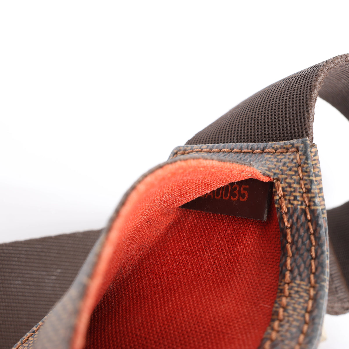Louis Vuitton Geronimos Damier Ebene Crossbody Bag in Brown N51994