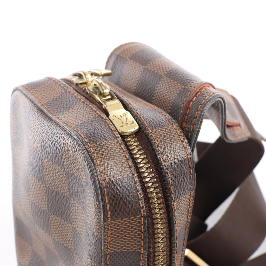 Louis Vuitton Geronimos Damier Ebene Crossbody Bag in Brown N51994