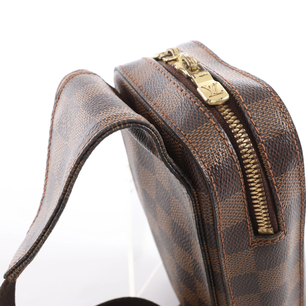 Louis Vuitton Geronimos Damier Ebene Crossbody Bag in Brown N51994