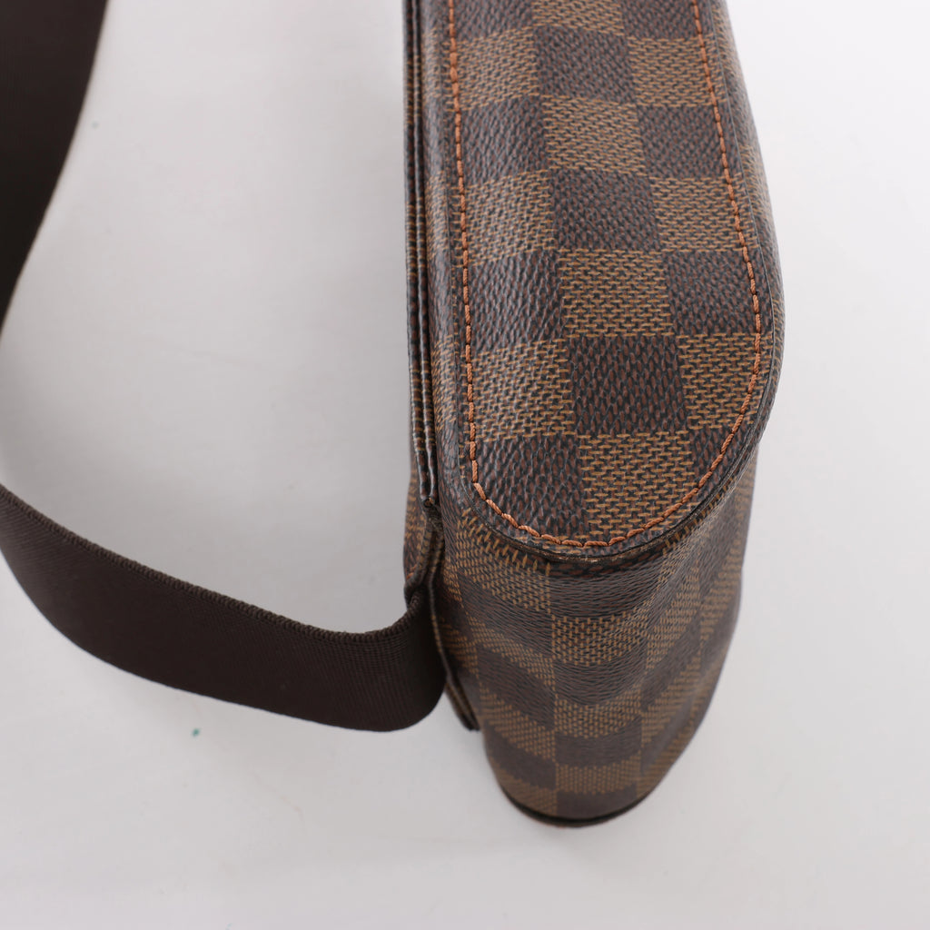 Louis Vuitton Geronimos Damier Ebene Crossbody Bag in Brown N51994