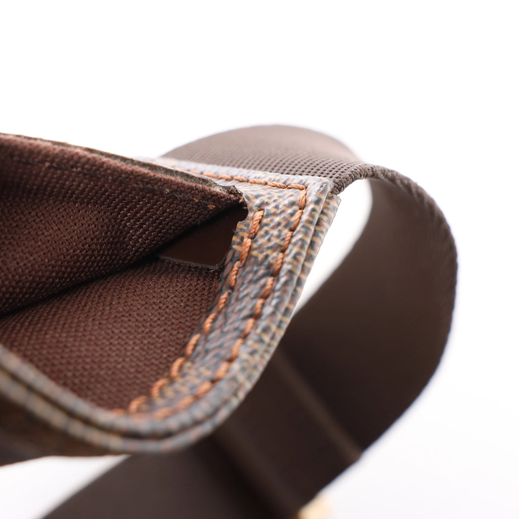 Louis Vuitton Geronimos Damier Ebene Crossbody Bag in Brown N51994