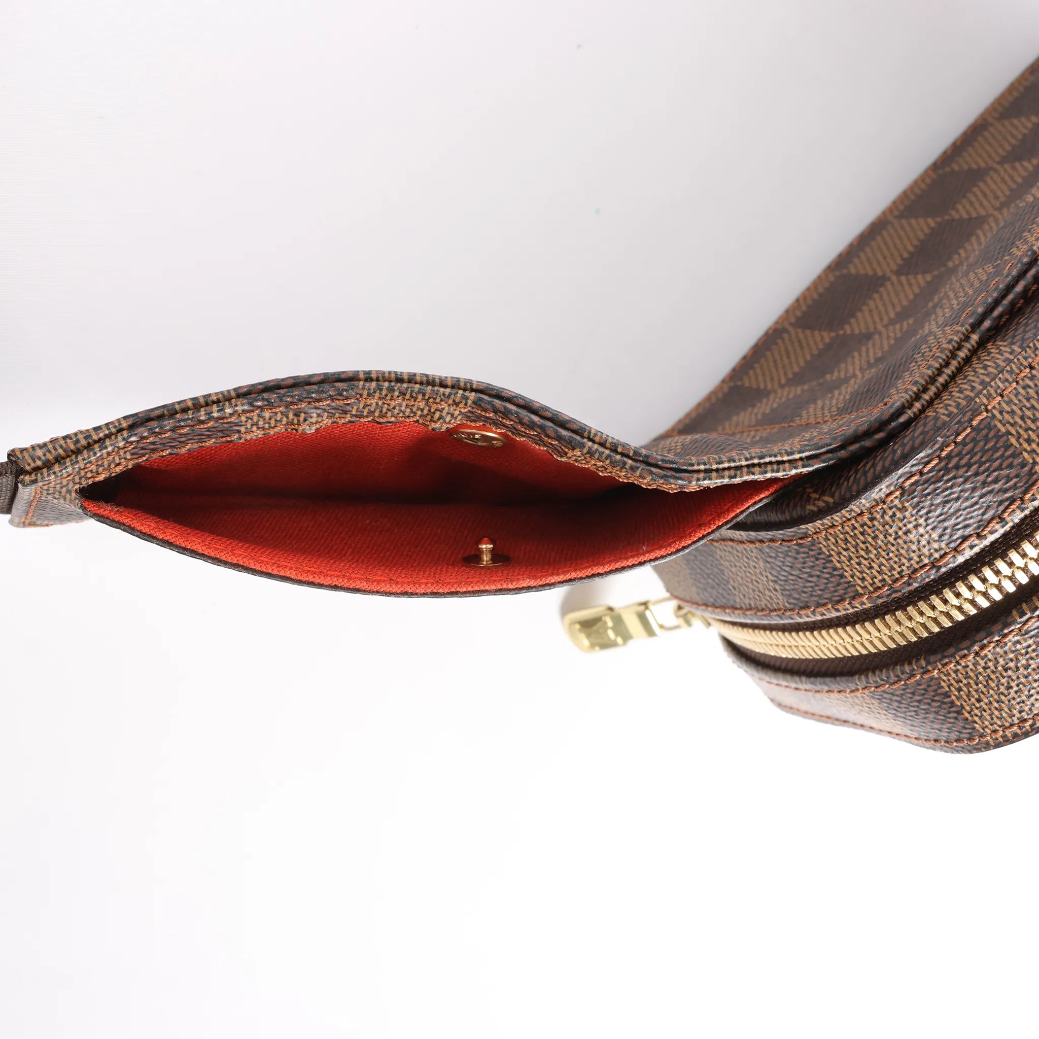 Louis Vuitton Geronimos Damier Ebene Crossbody Bag in Brown N51994