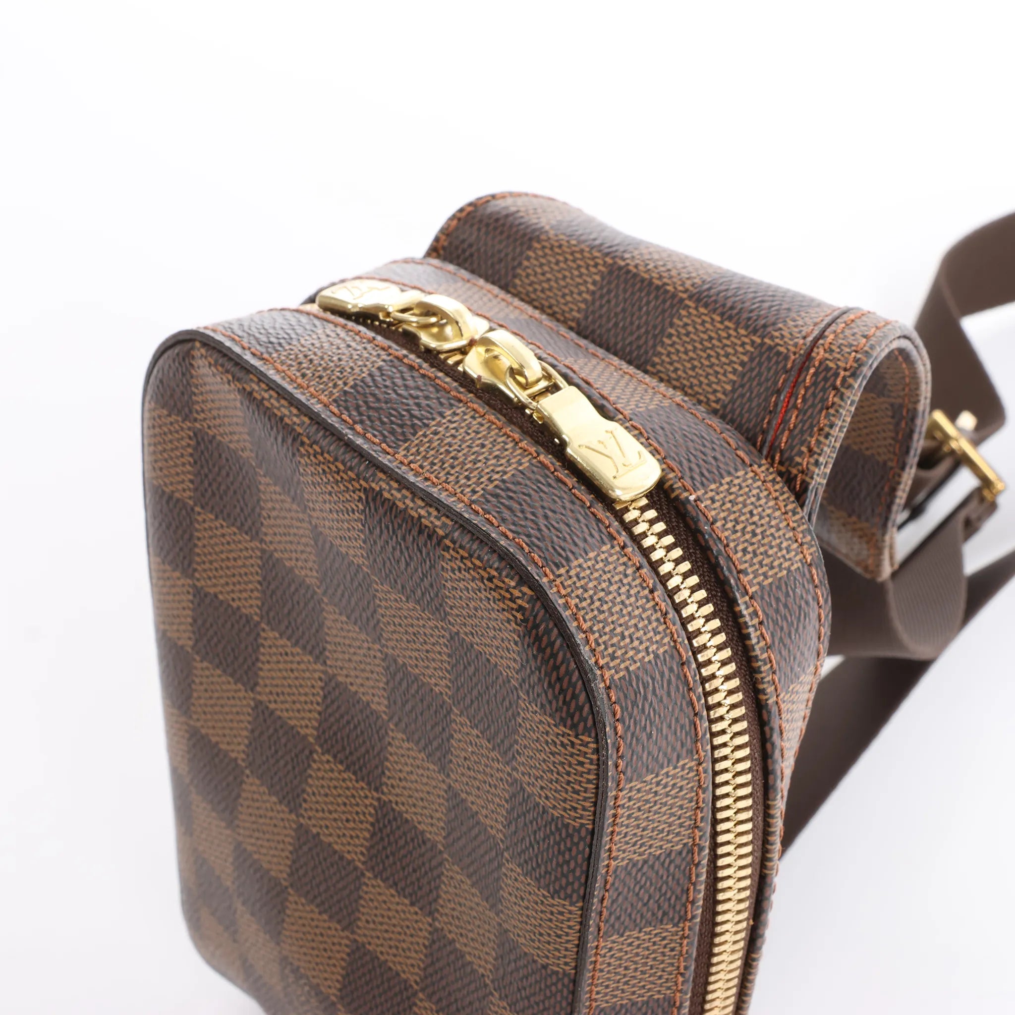 Louis Vuitton Geronimos Damier Ebene Crossbody Bag in Brown N51994