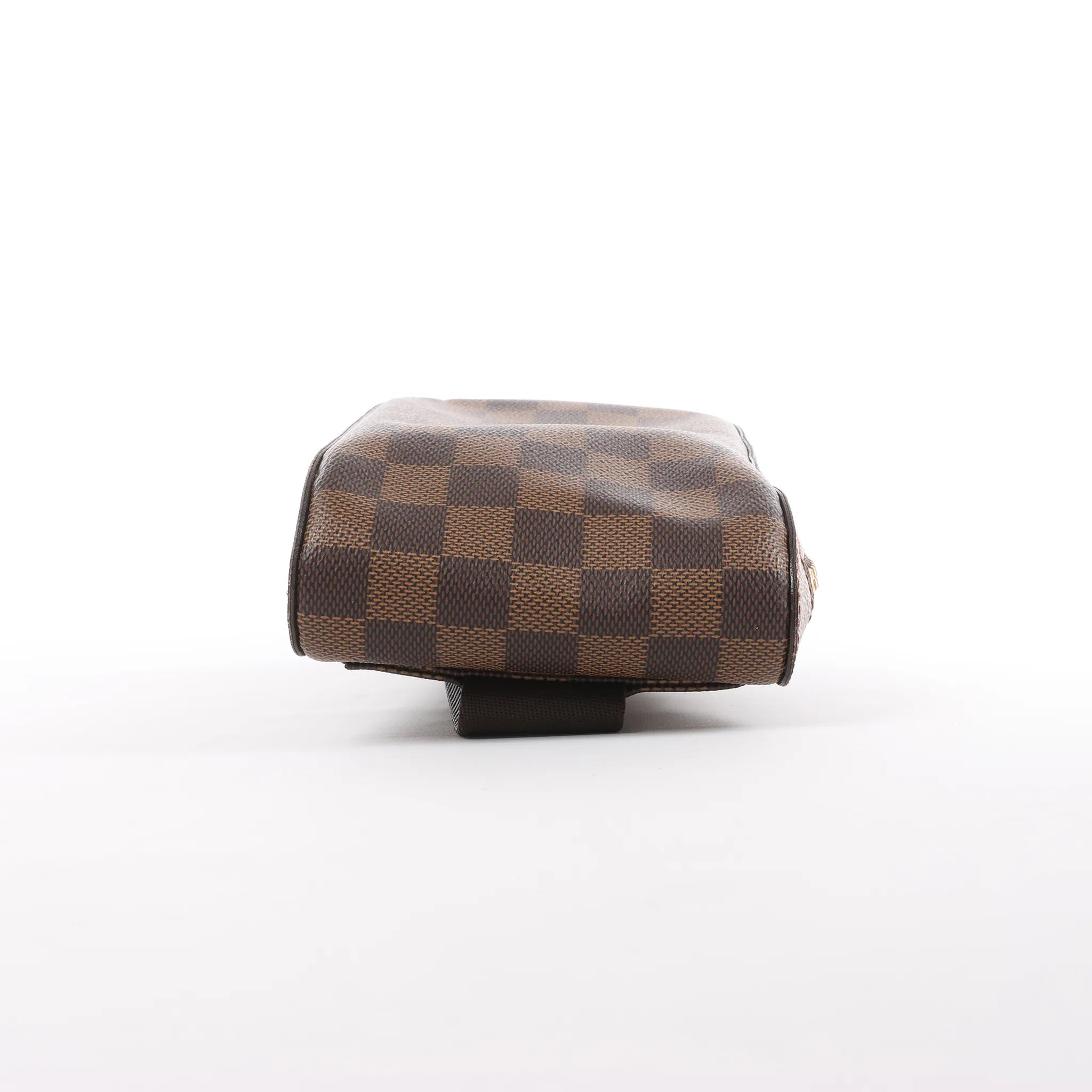 Louis Vuitton Geronimos Damier Ebene Crossbody Bag in Brown N51994