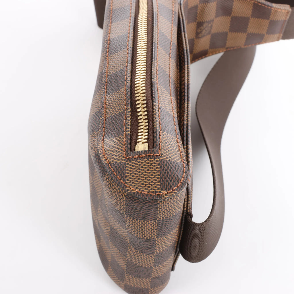 Louis Vuitton Geronimos Damier Ebene Crossbody Bag in Brown N51994