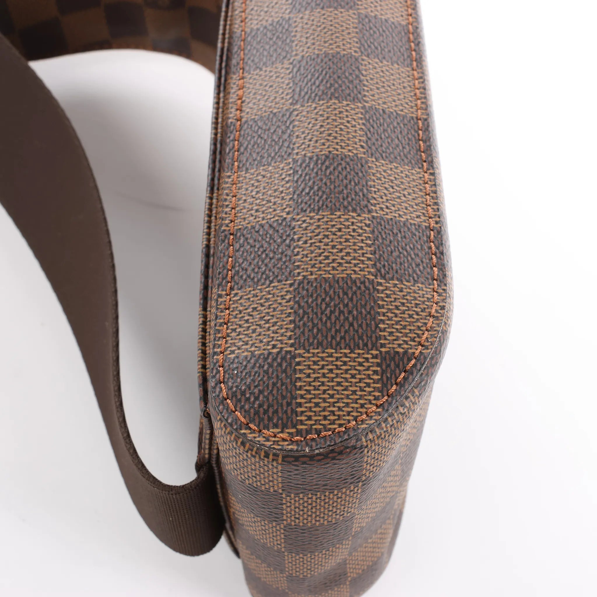 Louis Vuitton Geronimos Damier Ebene Crossbody Bag in Brown N51994