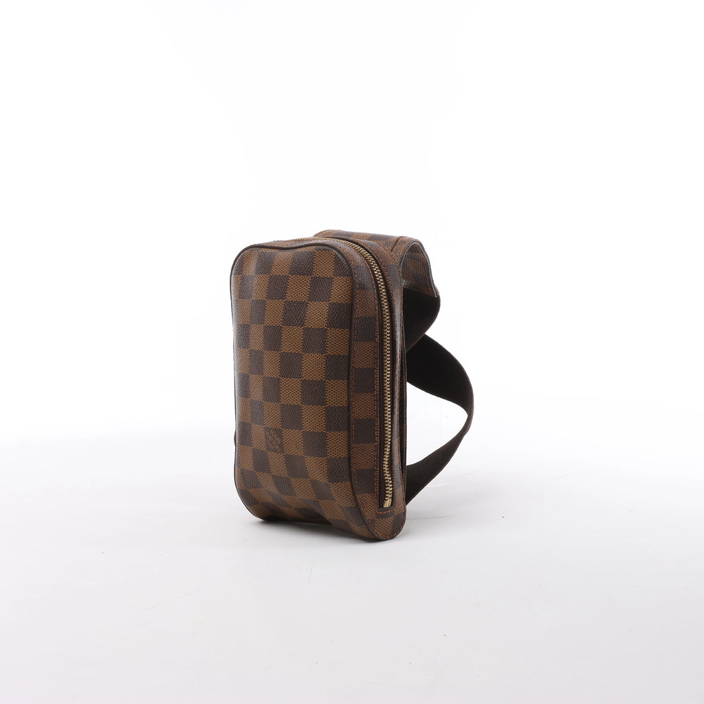 Louis Vuitton Geronimos Damier Ebene Crossbody Bag in Brown N51994