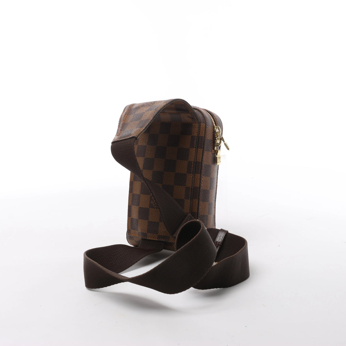 Louis Vuitton Geronimos Damier Ebene Crossbody Bag in Brown N51994