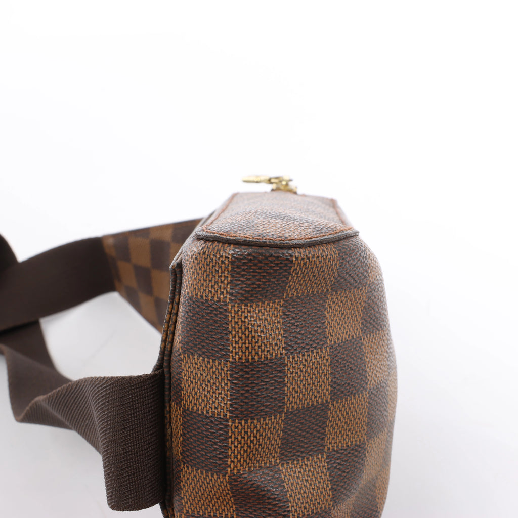Louis Vuitton Geronimos Damier Ebene Crossbody Bag in Brown N51994
