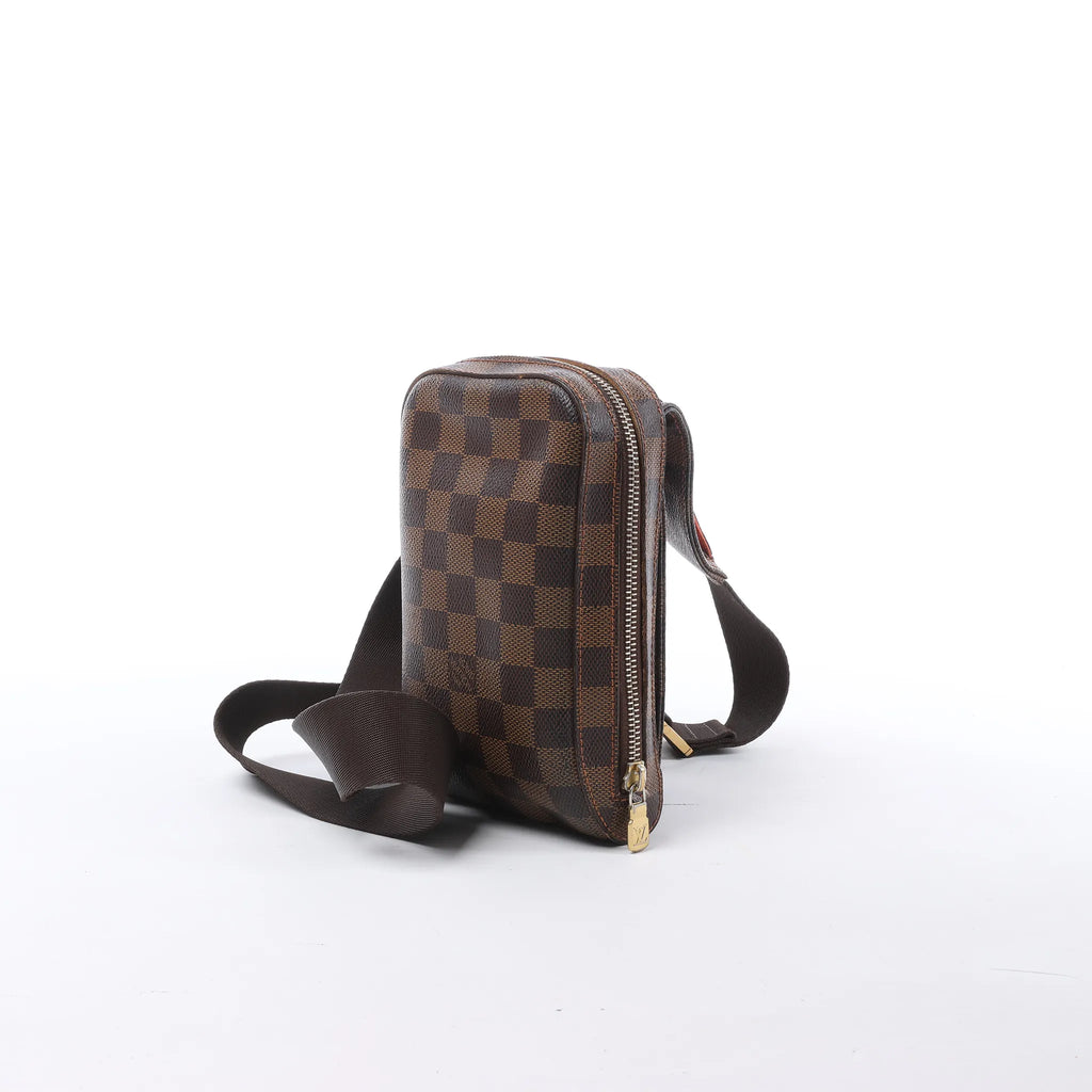 Louis Vuitton Geronimos Damier Ebene Crossbody Bag in Brown N51994