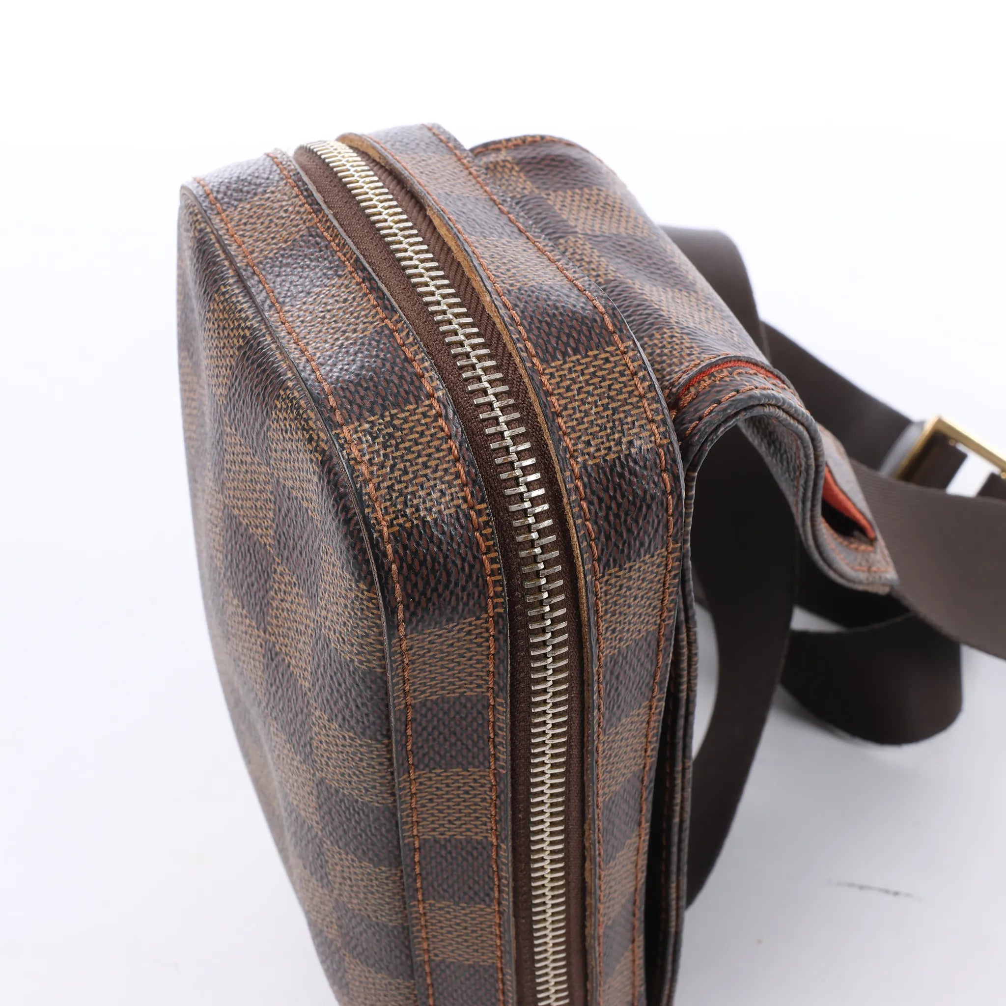 Louis Vuitton Geronimos Damier Ebene Crossbody Bag in Brown N51994