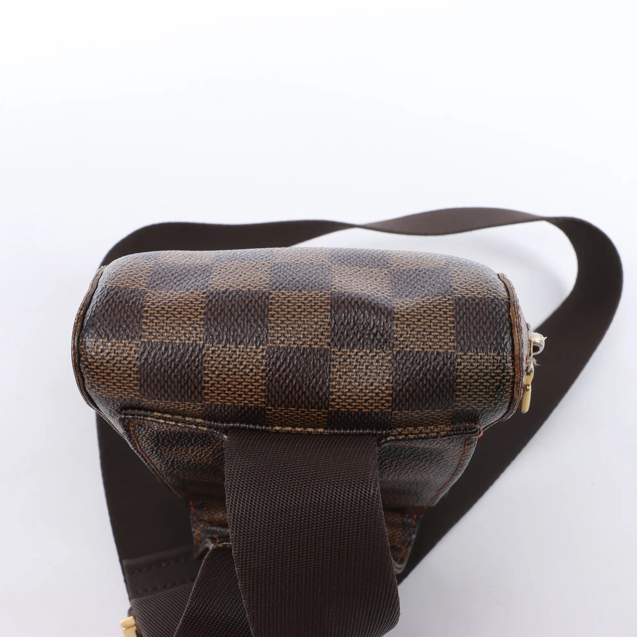 Louis Vuitton Geronimos Damier Ebene Crossbody Bag in Brown N51994