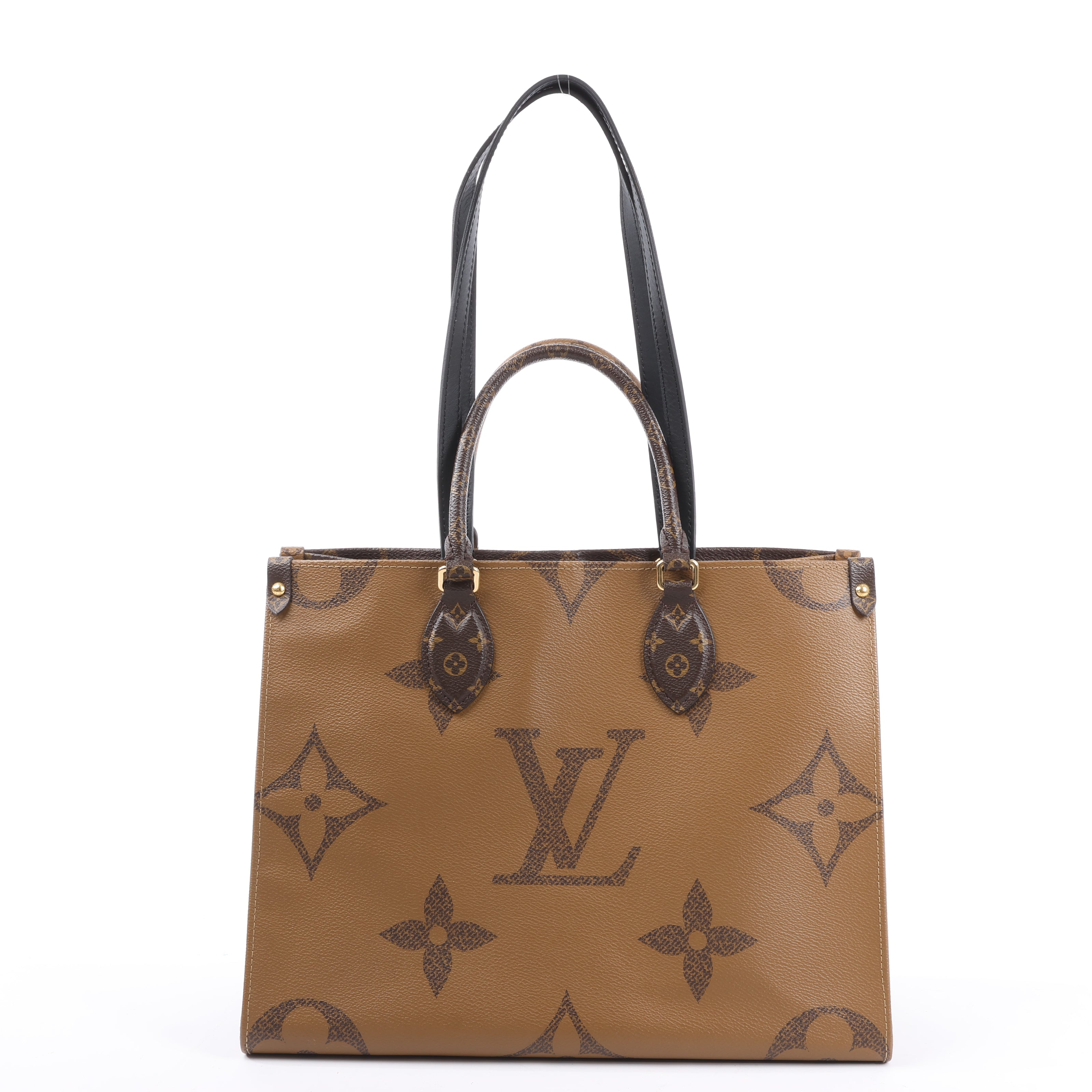 Louis Vuitton Giant Monogram Reverse On the Go MM in Brown M45321