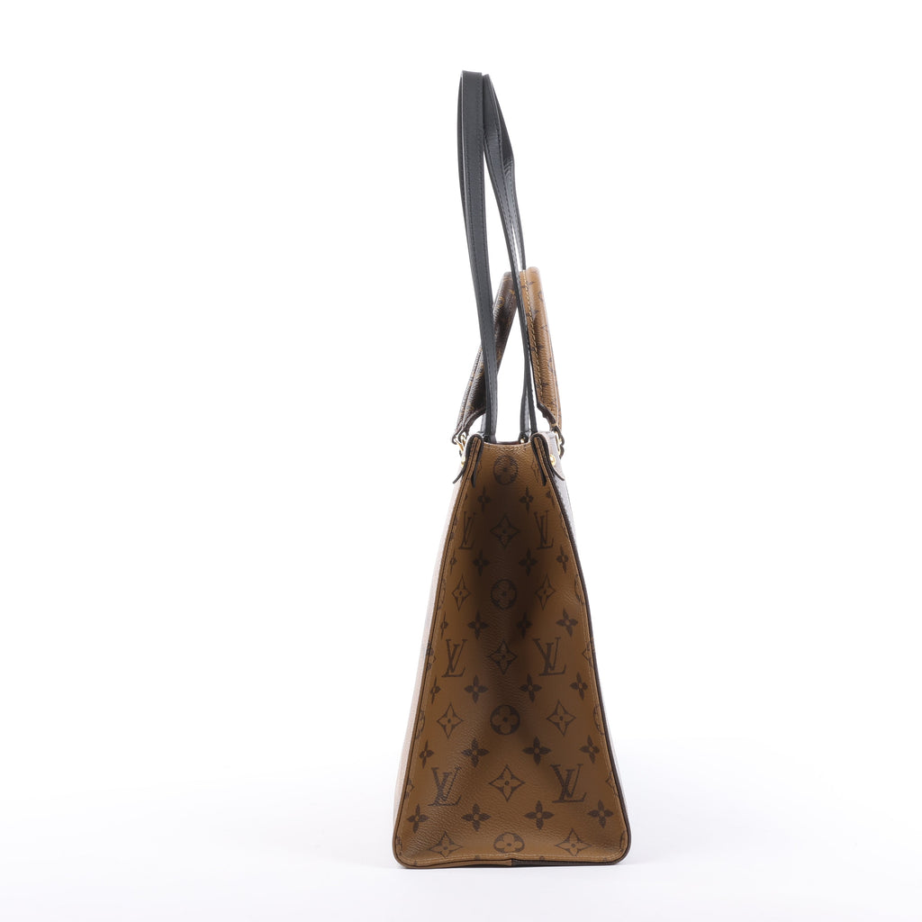 Louis Vuitton Giant Monogram Reverse On the Go MM in Brown M45321