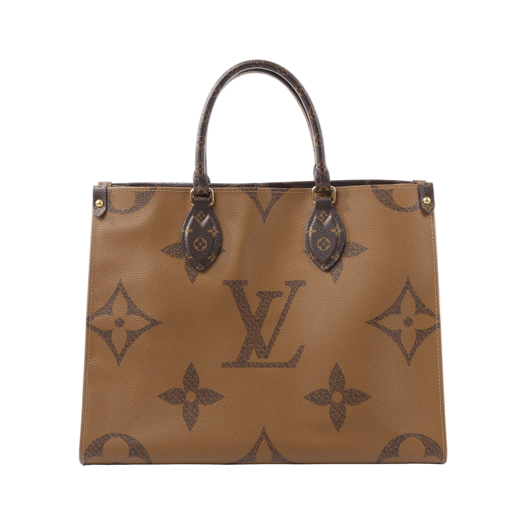 Louis Vuitton Giant Monogram Reverse On the Go MM in Brown M45321